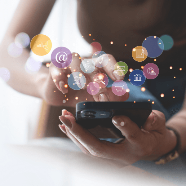 Empowering Mobile Solutions Illustration
